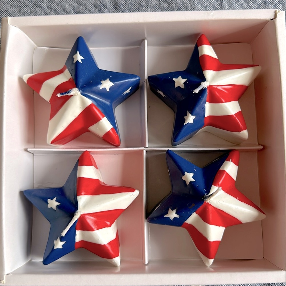 Stars and Stripes Floating Candles